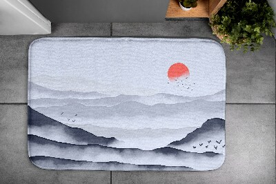 Tapis de salle de bain Lever du soleil
