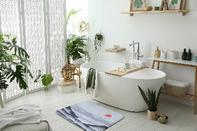 Tapis de salle de bain Lever du soleil