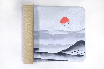 Tapis de salle de bain Lever du soleil