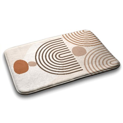 Tapis bain Motif géométrique