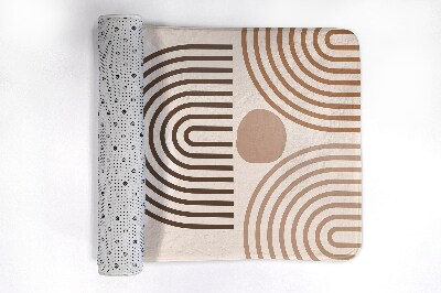Tapis bain Motif géométrique