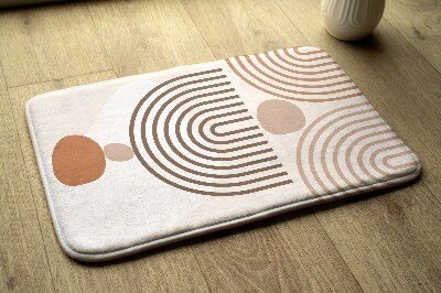 Tapis bain Motif géométrique