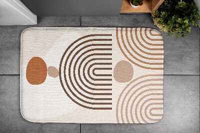 Tapis bain Motif géométrique