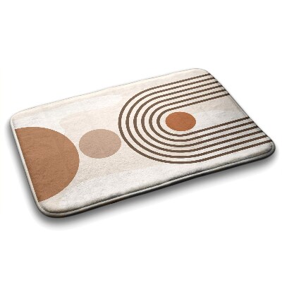 Tapis de bain Abstraction géométrique