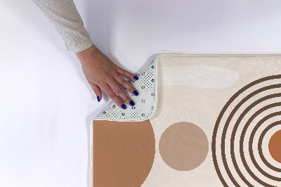 Tapis de bain Abstraction géométrique