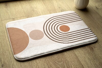 Tapis de bain Abstraction géométrique