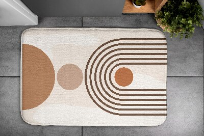 Tapis de bain Abstraction géométrique