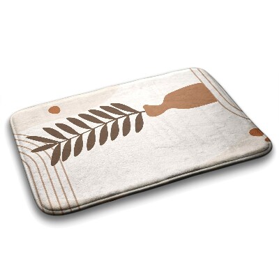 Tapis salle de bain Abstraction géométrique