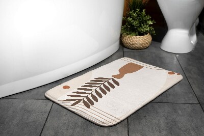 Tapis salle de bain Abstraction géométrique