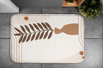 Tapis salle de bain Abstraction géométrique