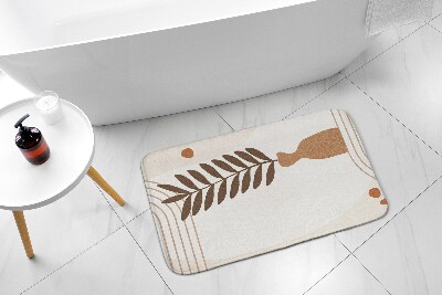 Tapis salle de bain Abstraction géométrique