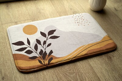 Tapis de salle de bain Paysage ensoleillé