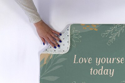 Tapis de bain Tapis de fleurs sauvages
