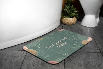 Tapis de bain Tapis de fleurs sauvages