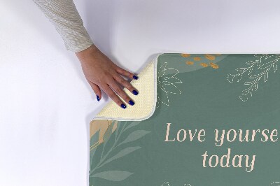 Tapis de bain Tapis de fleurs sauvages