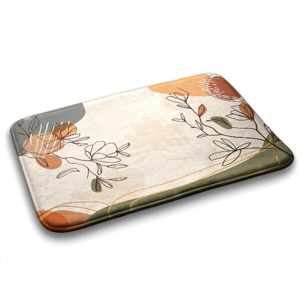 Tapis de salle de bain Abstraction géométrique