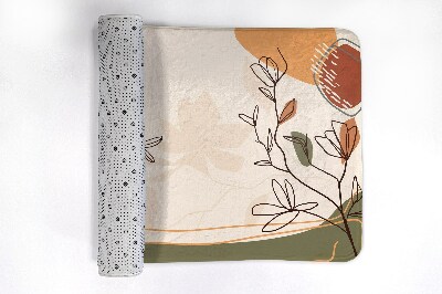 Tapis de salle de bain Abstraction géométrique