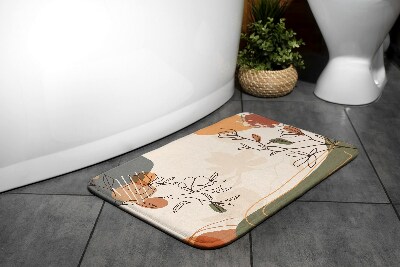 Tapis de salle de bain Abstraction géométrique