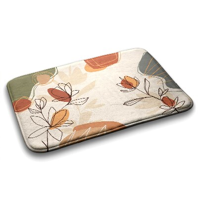 Tapis bain Abstraction géométrique