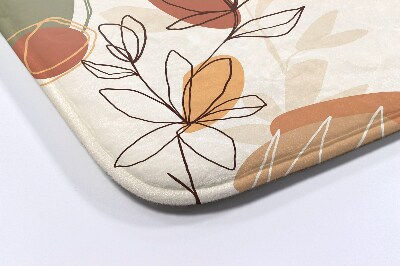 Tapis bain Abstraction géométrique