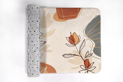 Tapis bain Abstraction géométrique