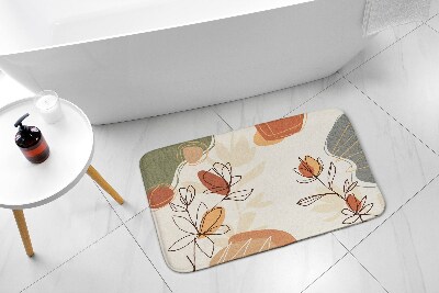 Tapis bain Abstraction géométrique