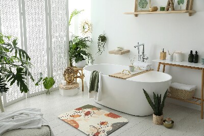 Tapis bain Abstraction géométrique