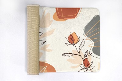 Tapis bain Abstraction géométrique