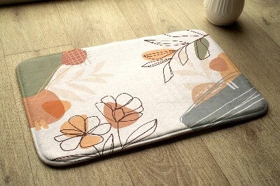 Tapis de bain Abstraction géométrique