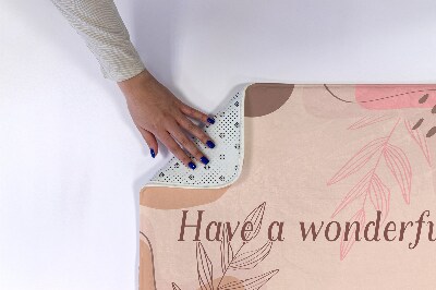 Tapis de salle de bain Motifs géométriques