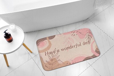 Tapis de salle de bain Motifs géométriques