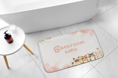 Tapis bain Chats animaux