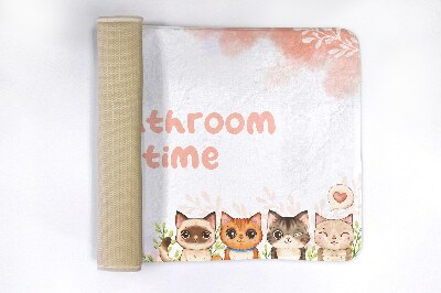 Tapis bain Chats animaux