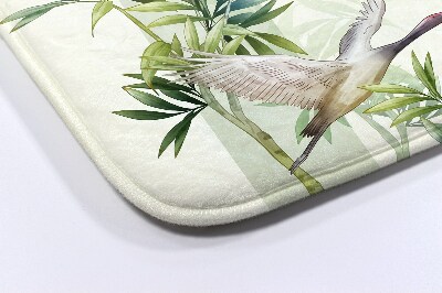 Tapis de bain Oiseau grue