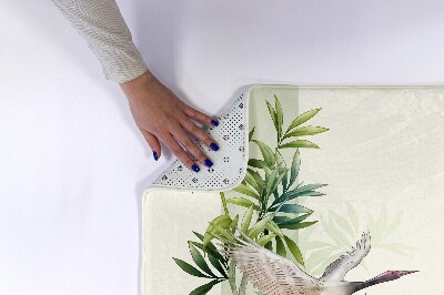 Tapis de bain Oiseau grue