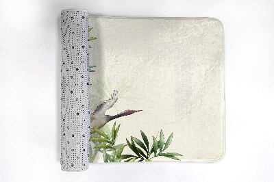 Tapis de bain Oiseau grue