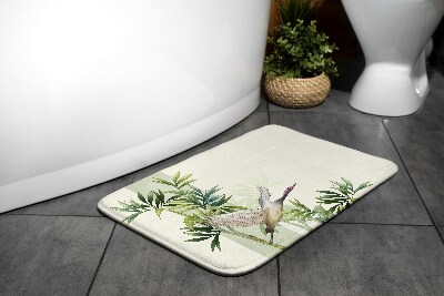 Tapis de bain Oiseau grue