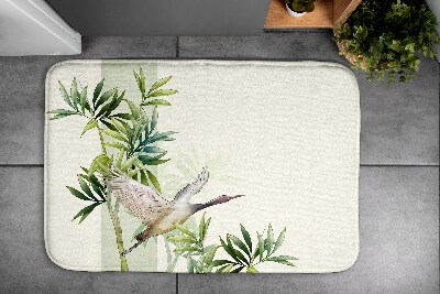 Tapis de bain Oiseau grue