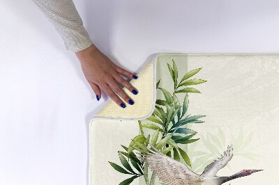 Tapis de bain Oiseau grue