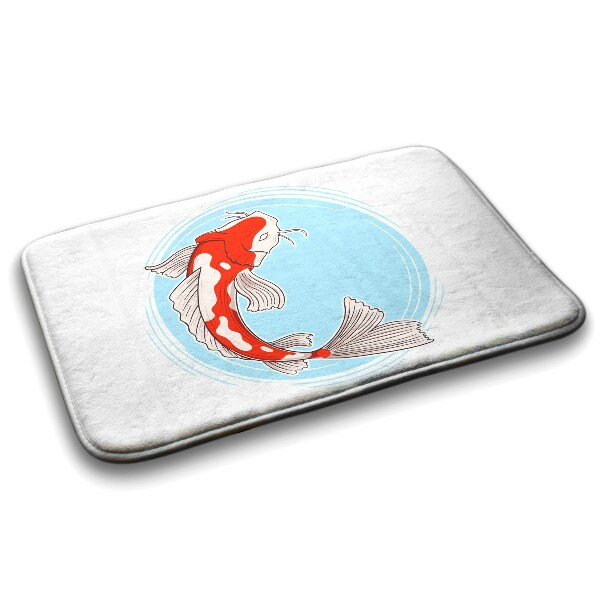 Tapis de salle de bain Carpe koï