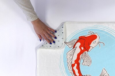 Tapis de salle de bain Carpe koï