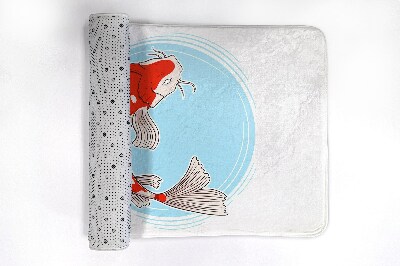 Tapis de salle de bain Carpe koï