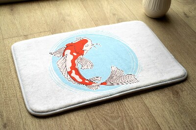 Tapis de salle de bain Carpe koï