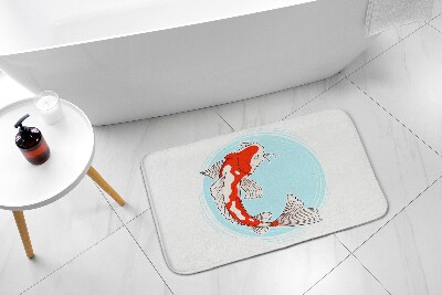 Tapis de salle de bain Carpe koï