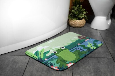 Tapis bain Grenouille