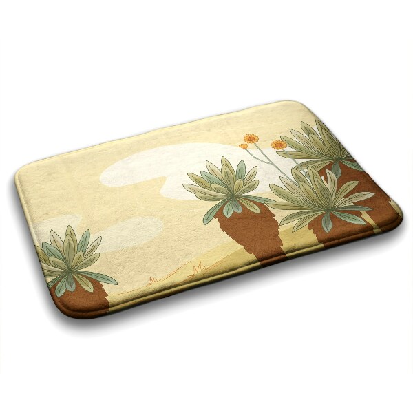 Tapis de bain Palmiers