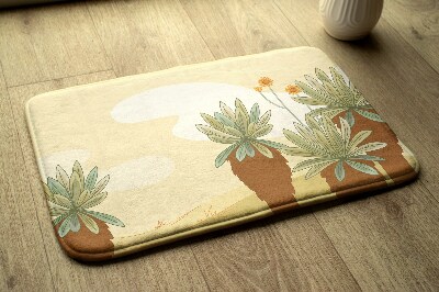 Tapis de bain Palmiers