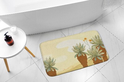 Tapis de bain Palmiers