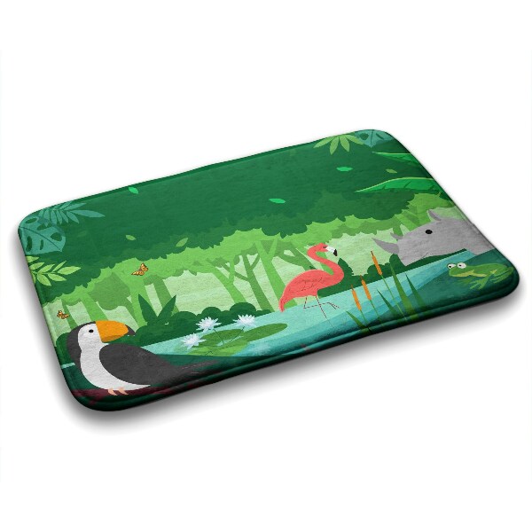 Tapis de salle de bain Animaux exotiques
