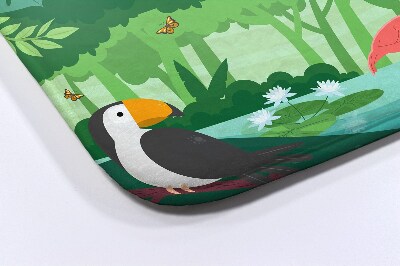 Tapis de salle de bain Animaux exotiques